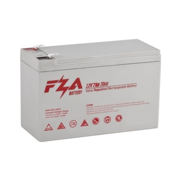 FZA 12V 7 AMPER AGM KURU BAKIMSIZ AKÜ Diğer Fiyatı