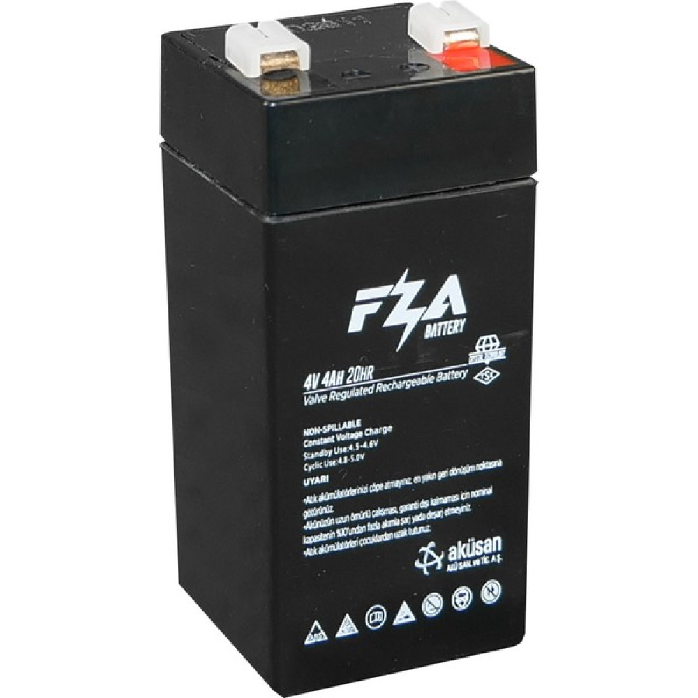 Fza 4 V 4 Ah Agm Kuru Bakımsız Akü Akü Fiyatı