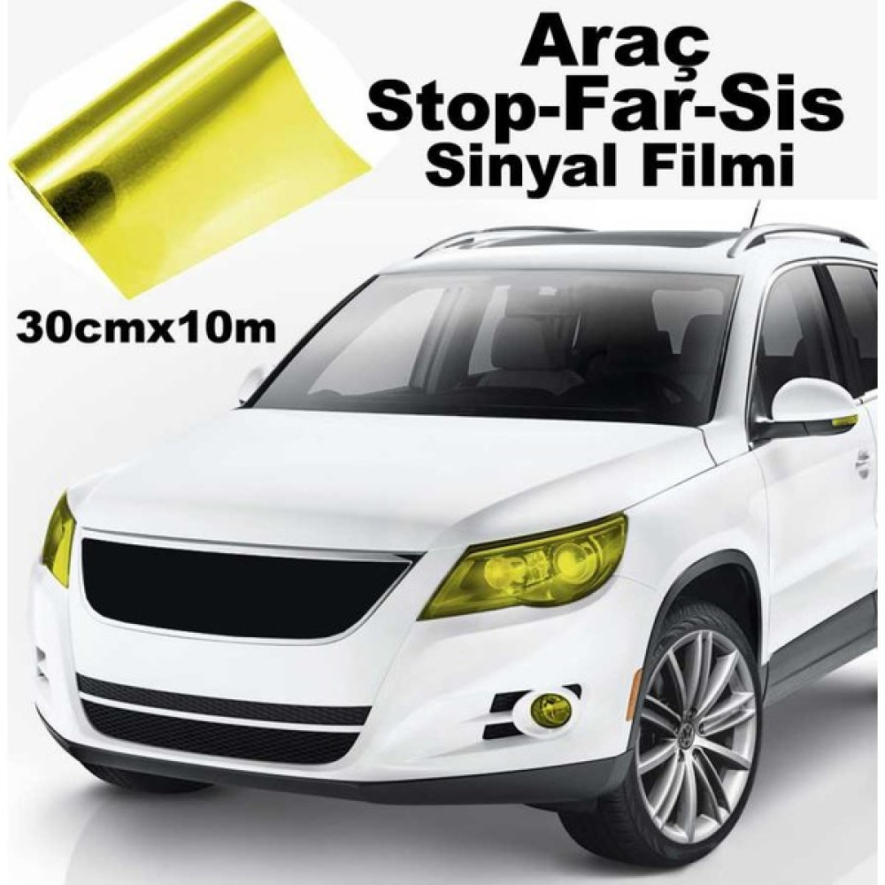 G Max Far-Stop Filmi 3D 30Cm X 10M Sarı Oto Boyaları Fiyatı