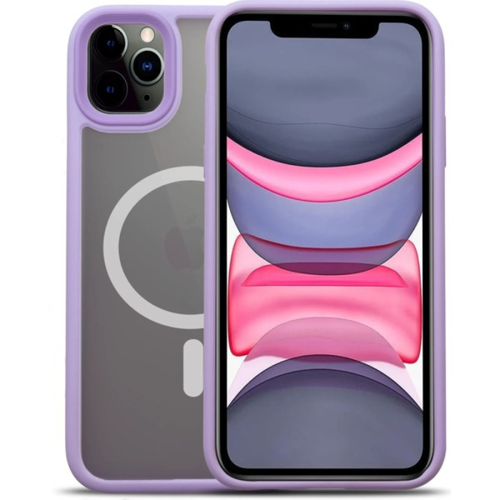 G-NEXT Apple iPhone 11 Magsafe BOLD Anti-Shock Kılıf - Lila Cep Telefonu Kılıfı Fiyatı