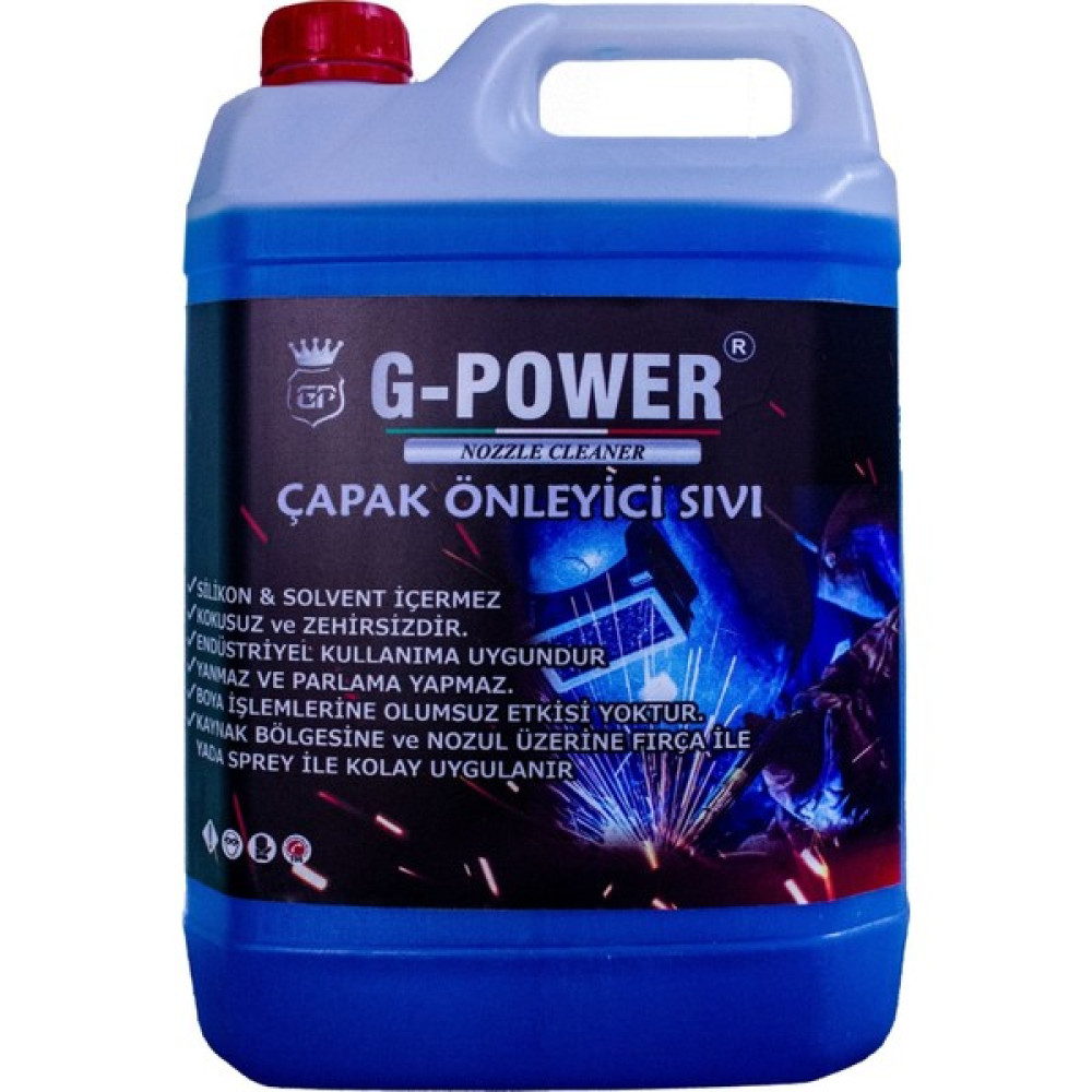 G-Power Çapak Önleyici Kaynak Sıvısı 5kg Silikonsuz Nalburiye & Hırdavat Fiyatı