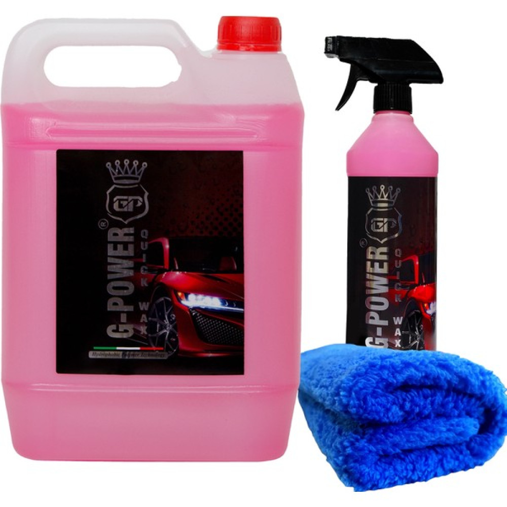 G Power Hızlı Cila Seramik Katkılı Ultra Su Itici 5 Lt + 750 ml ve Bez Oto Bakım & Temizlik Ürünleri Fiyatı