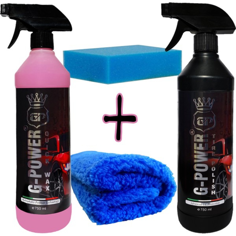 G-Power Hızlı Cila ve Lastik Parlatıcı Set Parlaklık ve Su Iticilik 750 ml Oto Bakım & Temizlik Ürünleri Fiyatı