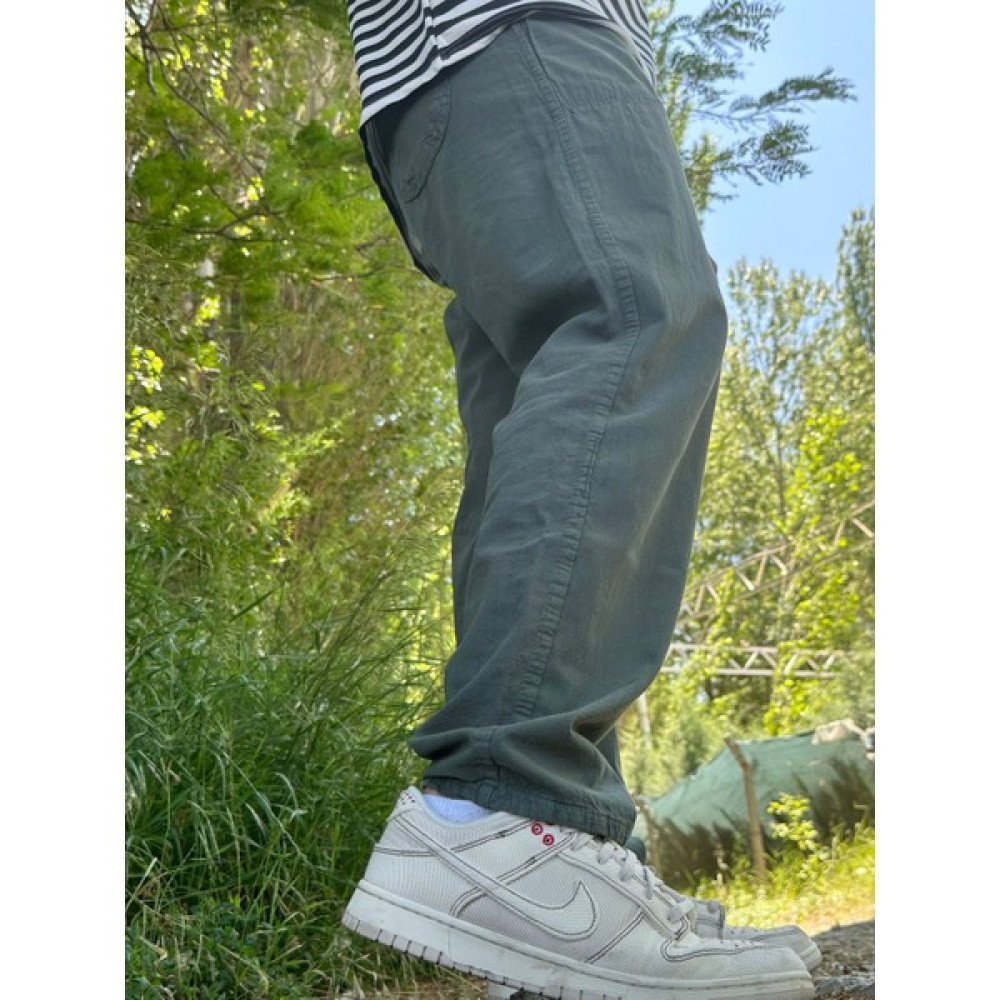 G - Town Baggy Keten Karışımlı Bel Lastikli Pantolon Erkek Pantolon Fiyatı