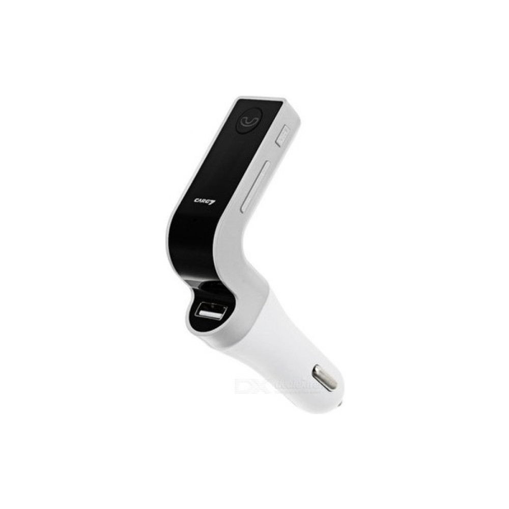 G7 Araç Çakmaklık Bluetooth Kiti Fm Transmitter USB Çıkışlı - Beyaz Cep Telefonu Araç Kiti Fiyatı
