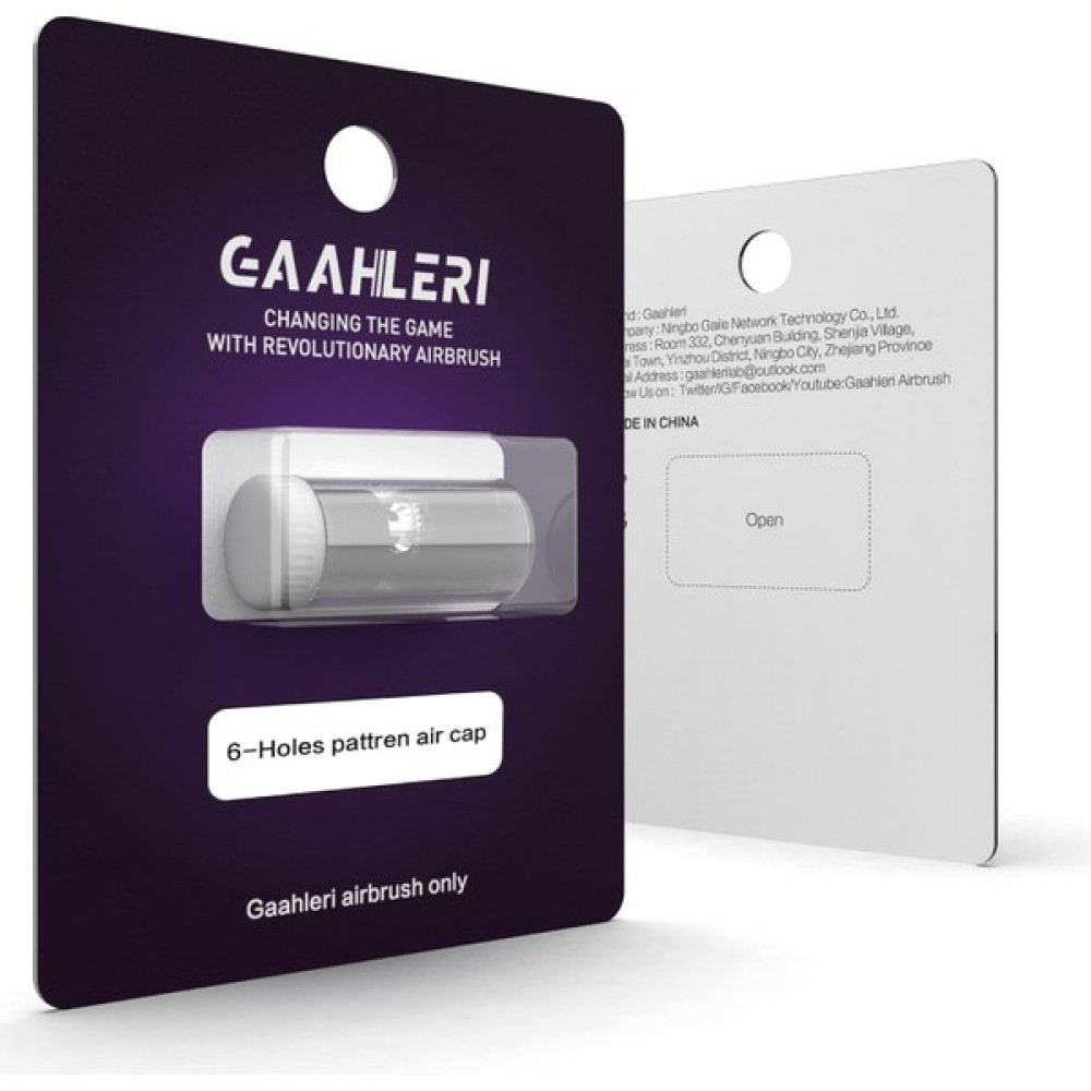 Gaahleri Airbrush 6-Delikli Desenli Hava Başlığı Oto Boyaları Fiyatı