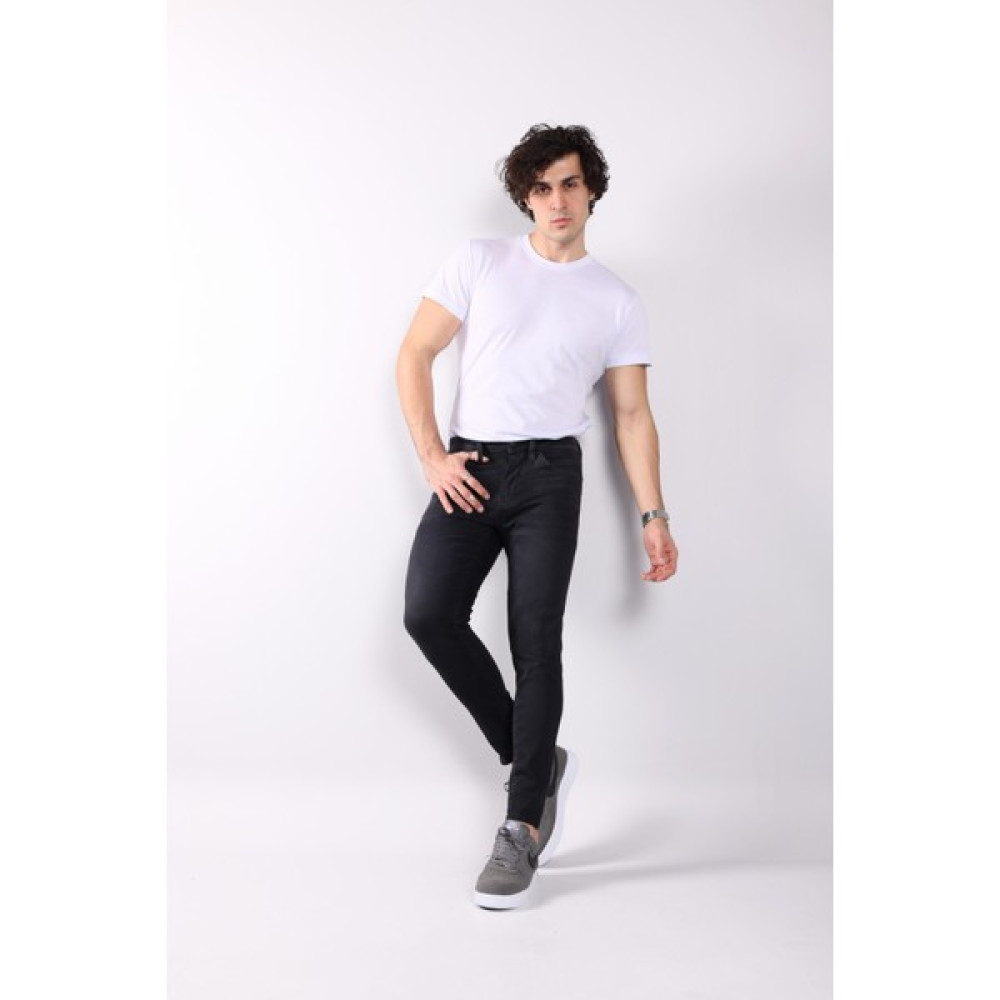 Gabbia Denim 0020 Süper Slim Fit Siyah Rahat Denim Erkek Jeans Erkek Jeans / Kot Pantolon Fiyatı