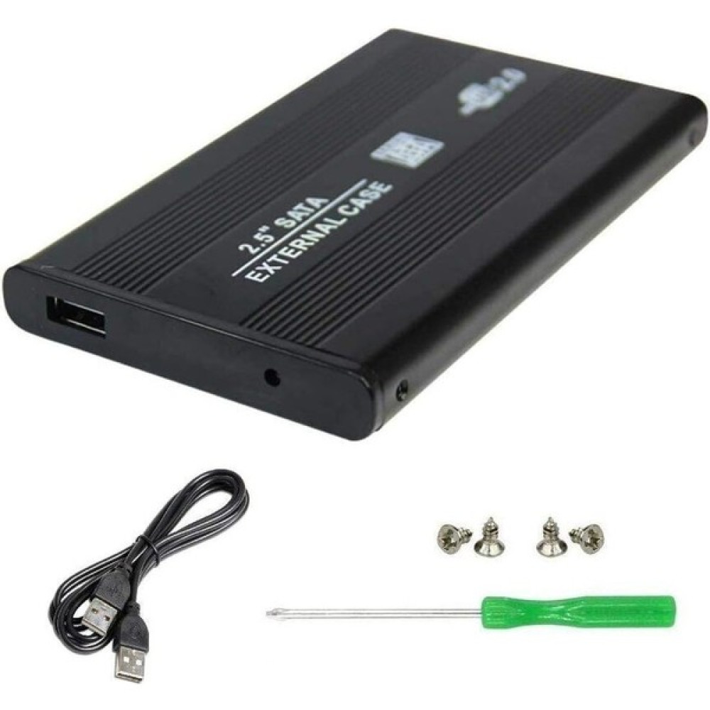 Gabble HDD Kutusu Harddisk Kutusu 2.5 Inch Sata SSD USB 2.0 Harici Kutu Siyah HDD Kutuları Fiyatı