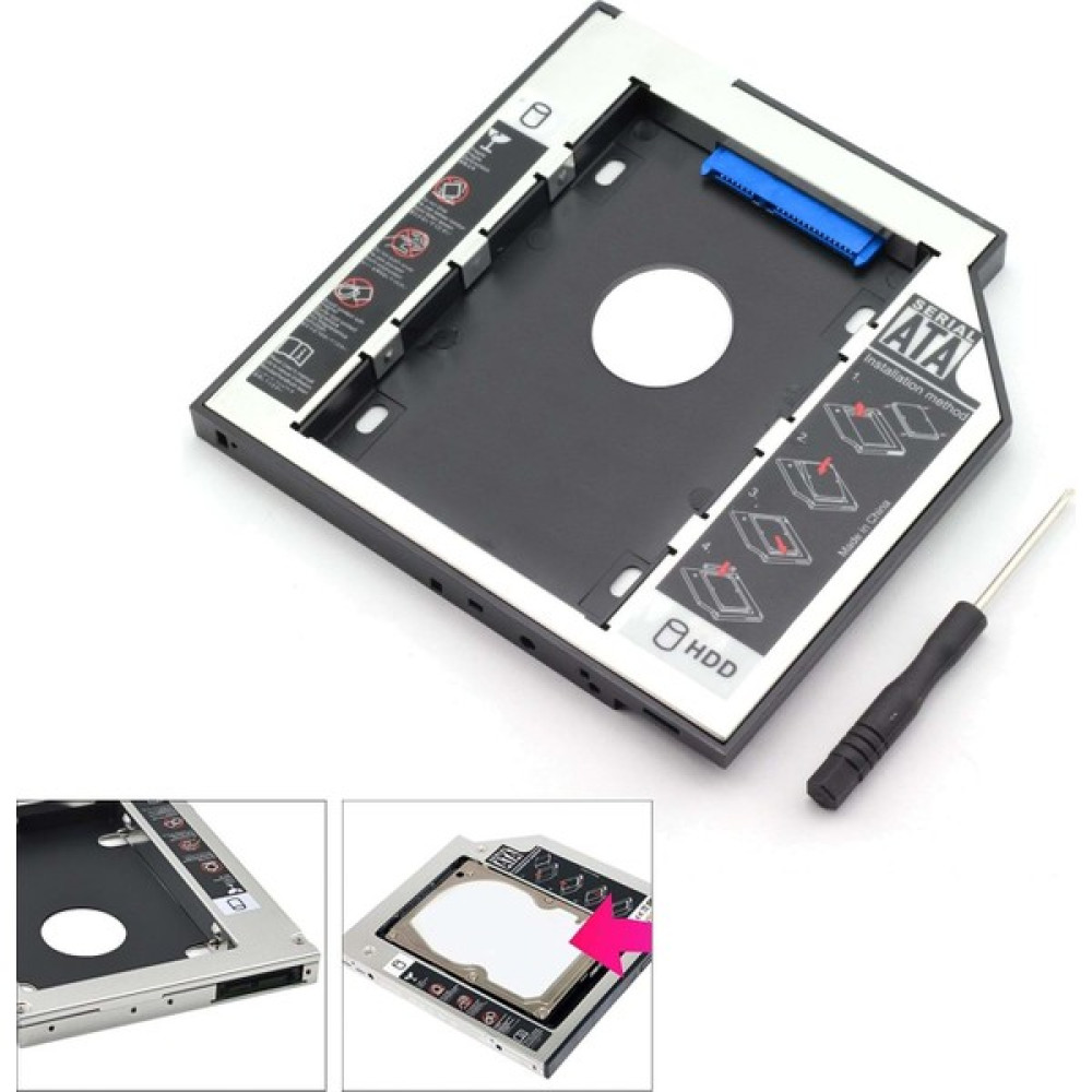 Gabble Notebook Kızak Kutu HDD SSD 9.5mm Sata G-509 Bilgisayar Çevirici ve Adaptörü Fiyatı