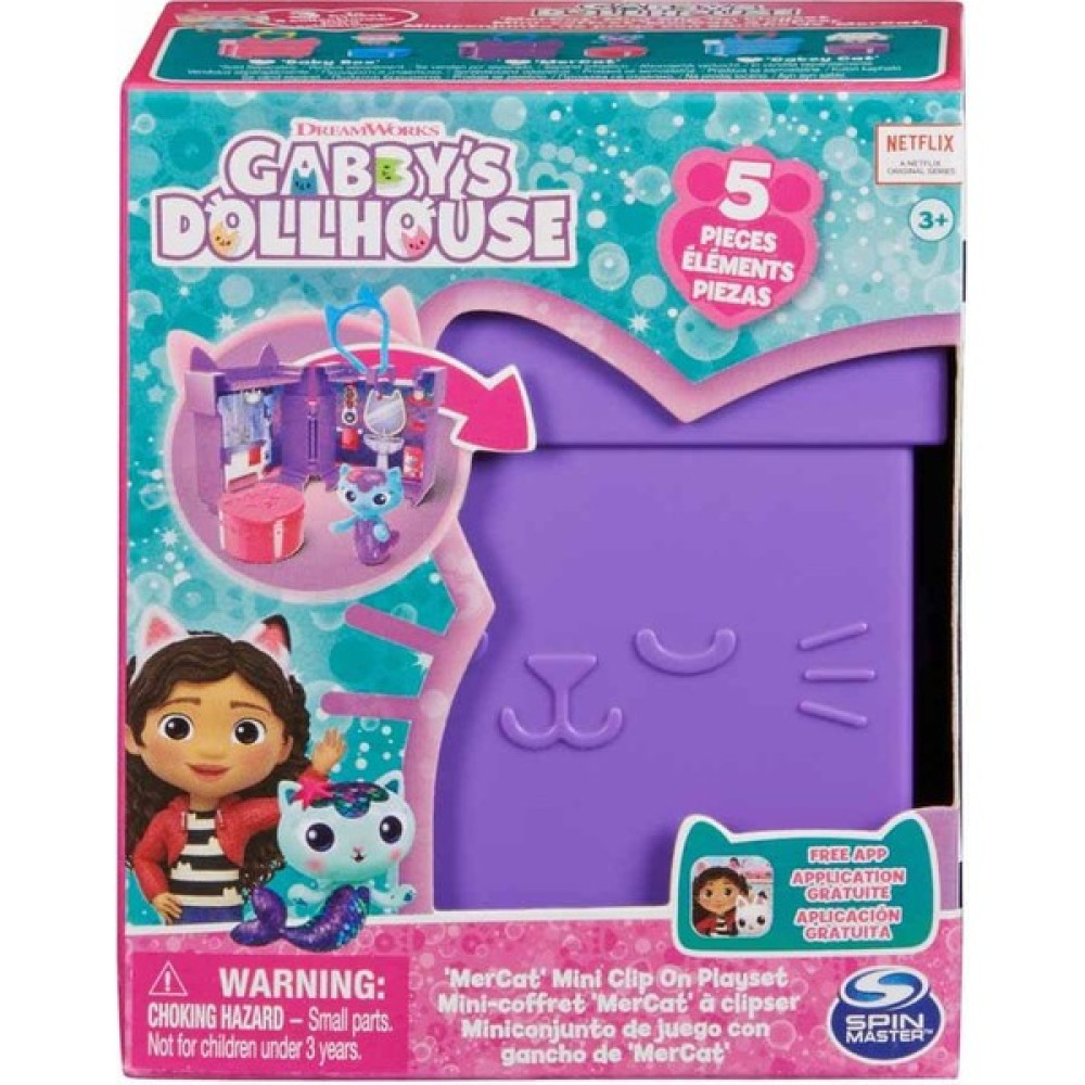 Gabby's Dollhouse Mini Clip On Oyun Seti - Mercat Oyun Seti Fiyatı