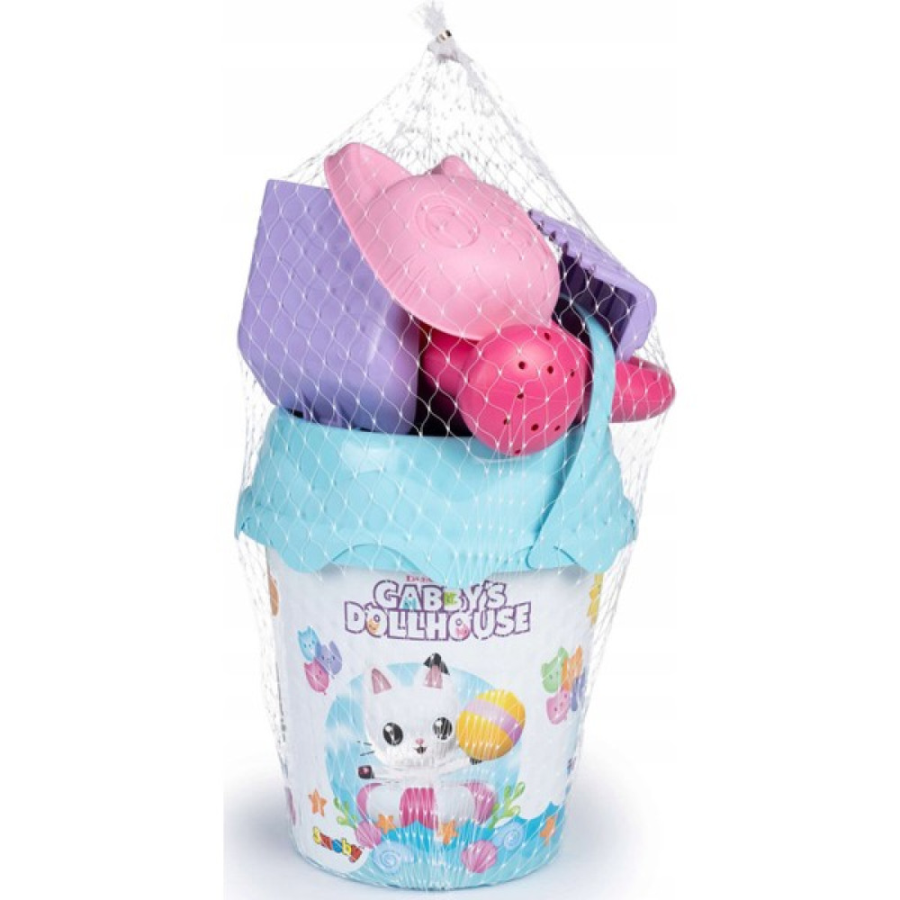 Gabby's Dollhouse Smoby, 862176, Gabby Orta Boy Kum Aracı ve Kovası, Ek Kova ve Aksesuarlı - Renkli Açık Hava, Deniz ve Spor Oyuncakları Fiyatı