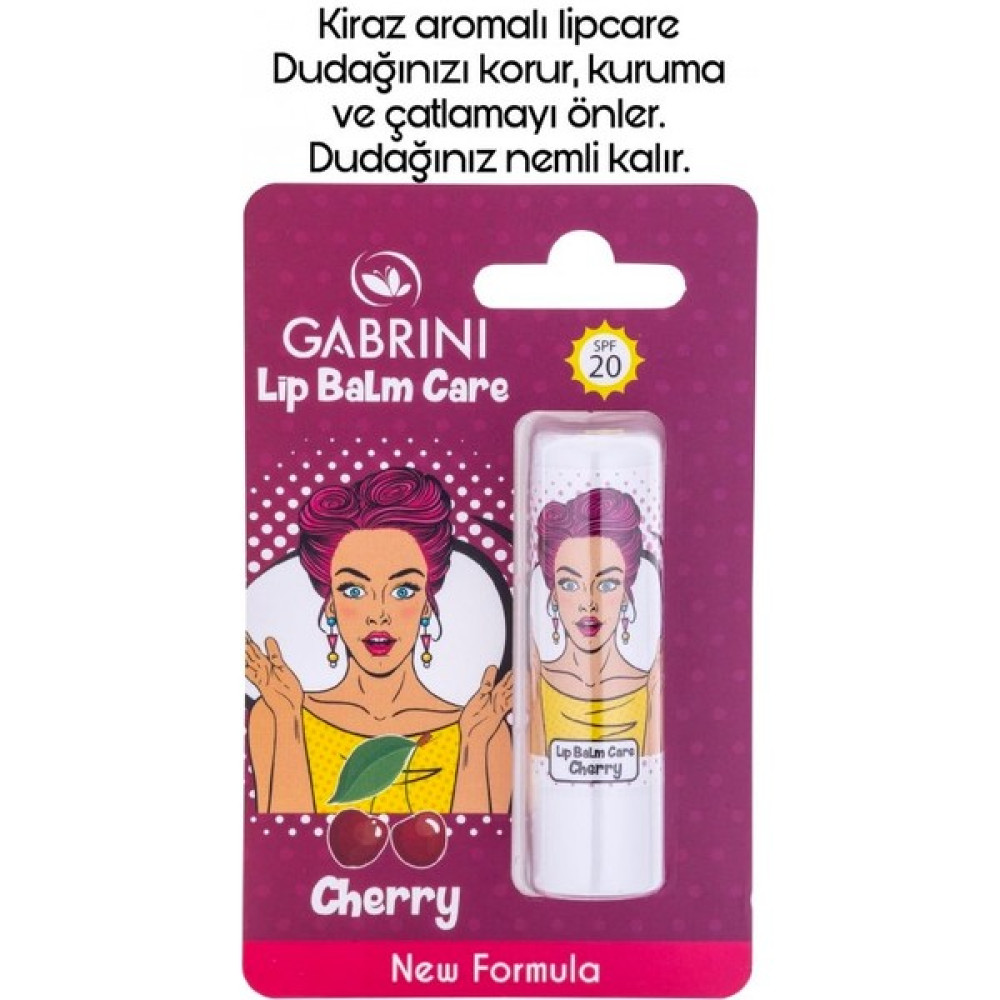 Gabrini Dudak Balmı - Lip Balm Care Cherry Dudak Bakımı / Koruyucu Fiyatı