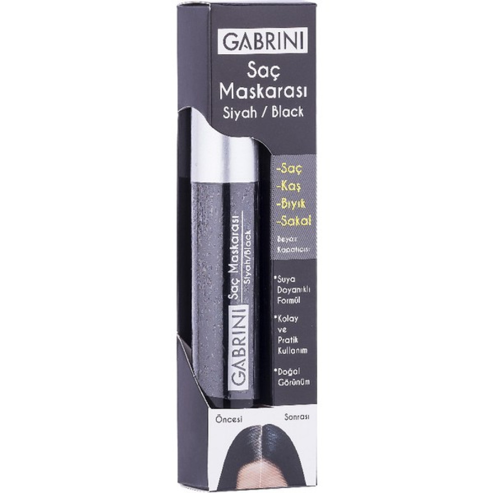 Gabrini Saç Maskarası Siyah Saç Bakım Maskeleri & Serumlar & Spreyler Fiyatı