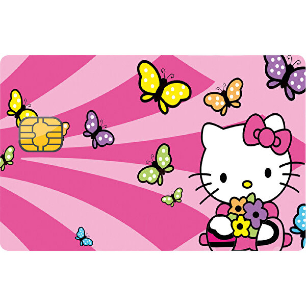 Gaccosh Hello Kitty Tasarımlı Kart Kaplama Etiketi Sticker Duvar Stickerı Fiyatı