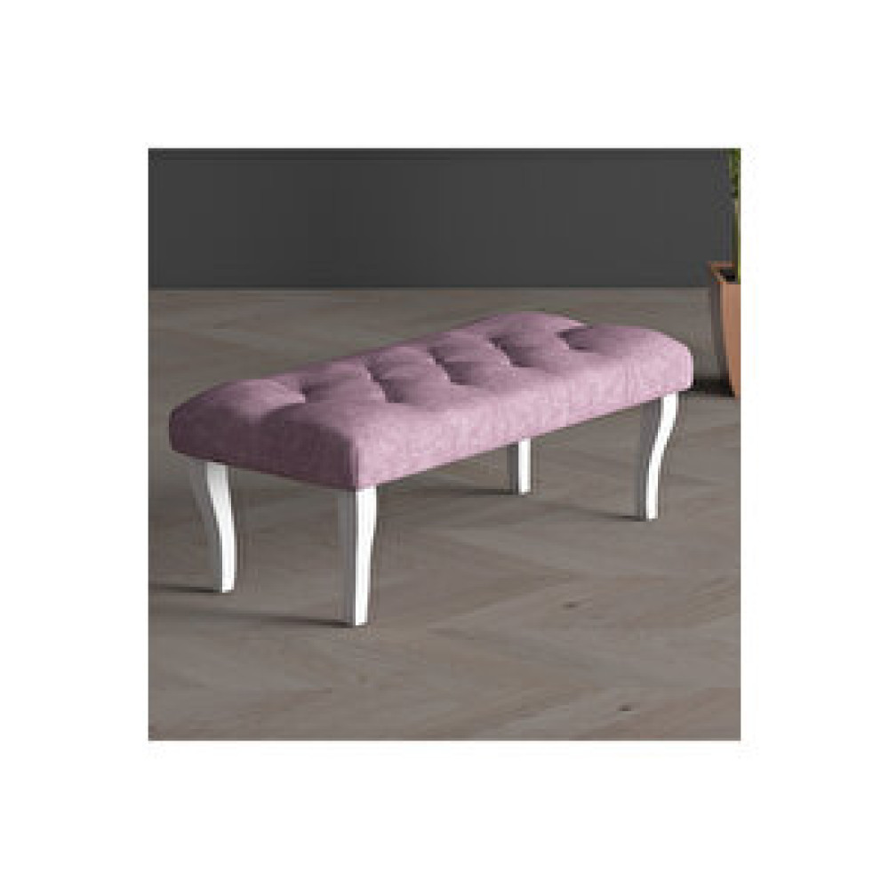 Gadagrup Kapıönü Puf ve Bench (beyaz Ayak) Pembe Puf Fiyatı