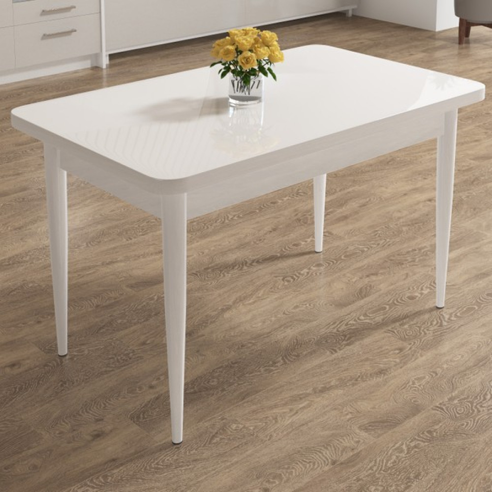 Gadahome 70X120 Mdf Mutfak Masası Beyaz - Ahşap Masa - Sandalye Seti / Takımı Fiyatı