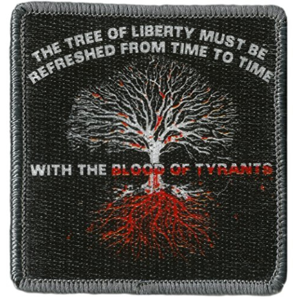 Gadsden and Culpeper Blood of Tyrants - Tactical Patch Square 3"x3"