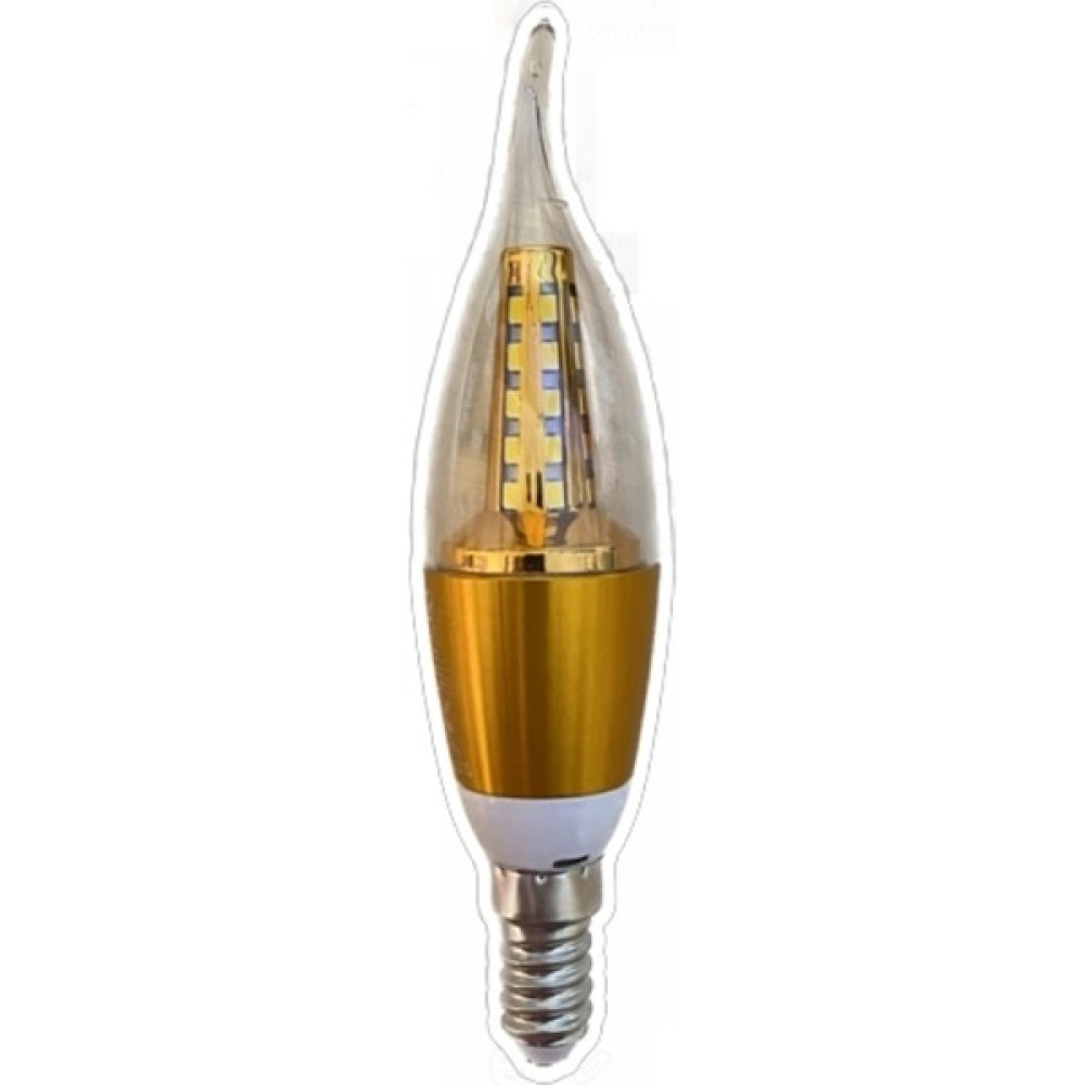 Gae 5W 3000K Amber Renk Kıvrık Dekoratif E14 Duy LED Şeffaf Ampul 1 Adet Led Aydınlatmalar Fiyatı