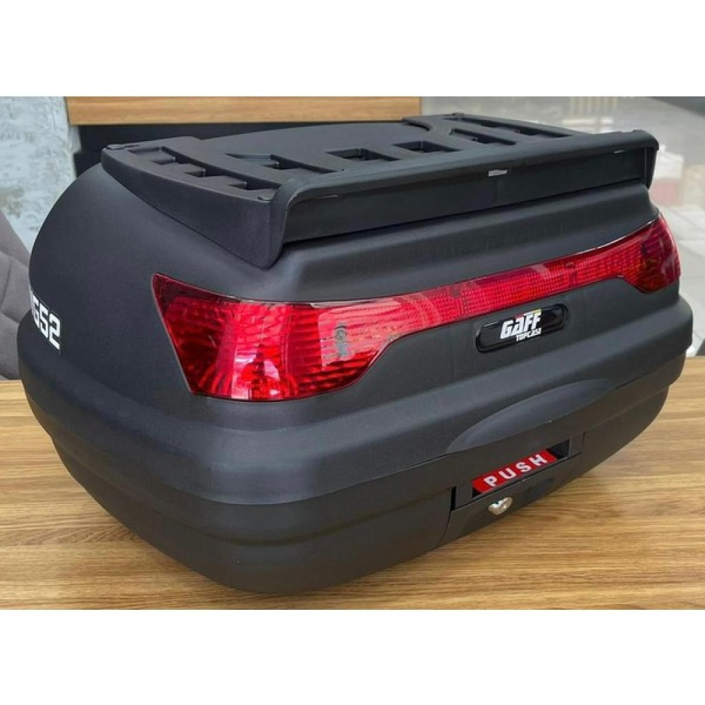 Gaff WG52 Arka Çanta Taşıma Tablalı 52 Litre Siyah - Büyük Motorsiklet Çantaları Fiyatı