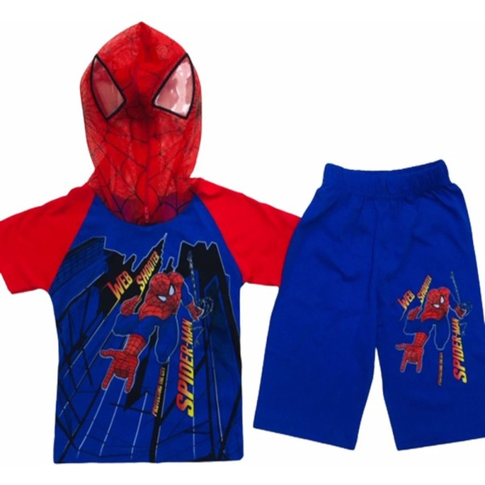 Gaga Örümcek Adam Erkek Çocuk Takım Spiderman Kostümü Maskeli (Webshooter) Erkek Çocuk Giyim Takımı Fiyatı