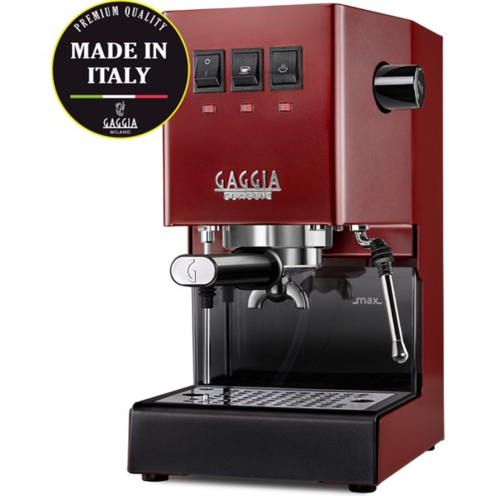 Gaggia New Classic Evo 2023 Kırmızı Espresso Makinesi RI9481/12 Kahve Makineleri Fiyatı
