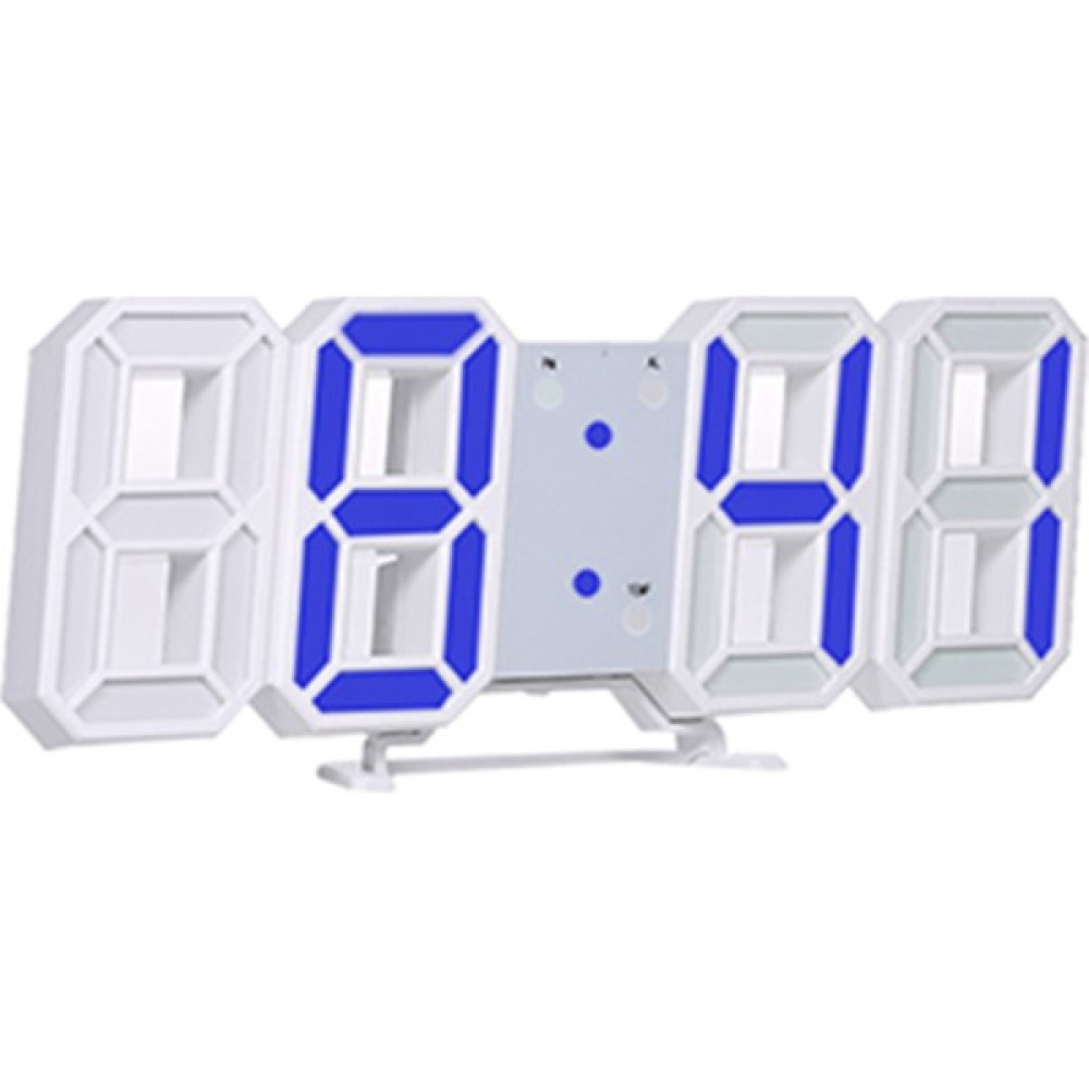 Gahome 3D LED Dijital Saat Elektronik Masa Saati Çalar Saat (Yurt Dışından) - Mavi Dekoratif Saat Fiyatı