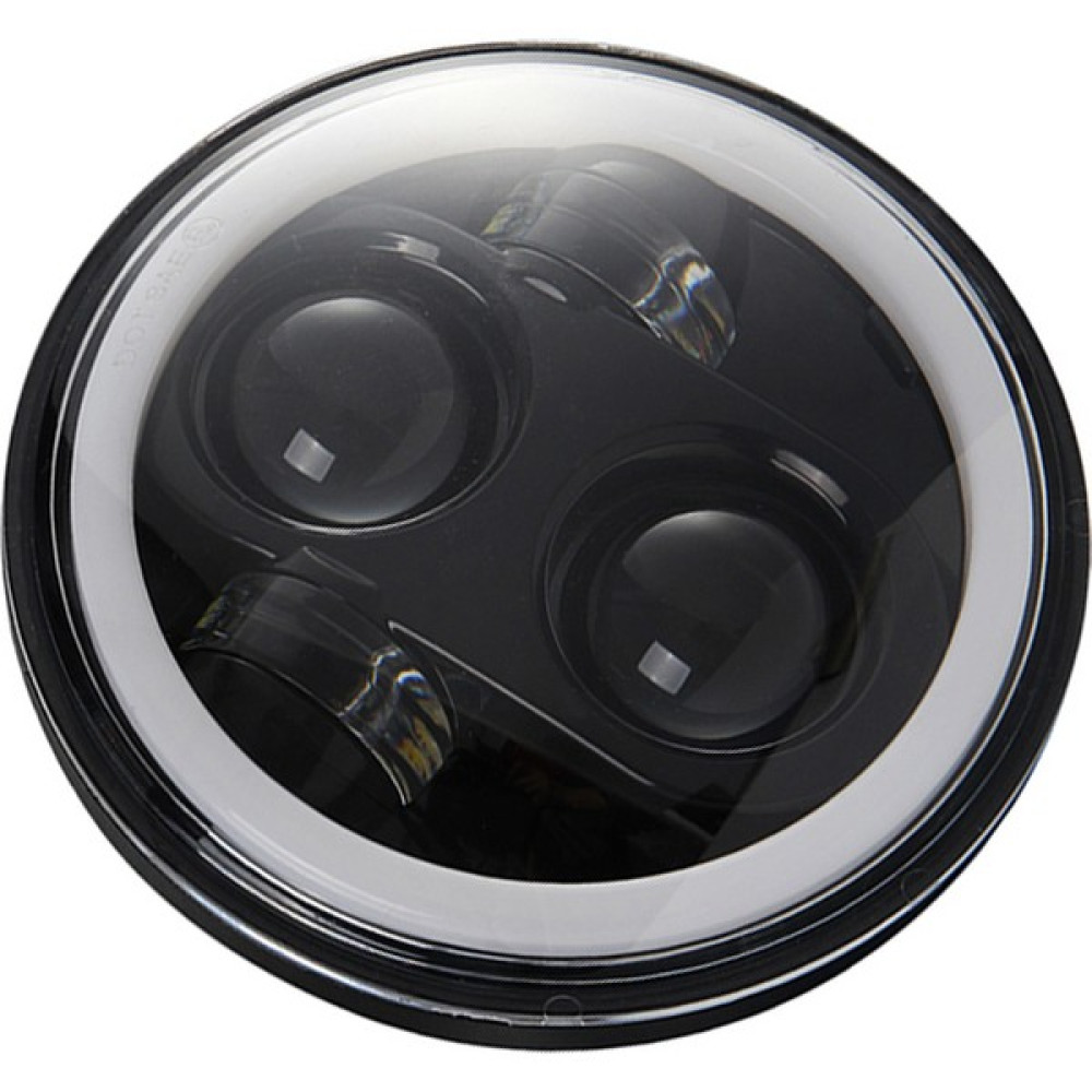 Gahome 5.75 Inç LED Far Motosiklet Projektör Far Süper Geniş (Yurt Dışından) - Siyah - Standart Motorsiklet Lambaları Fiyatı