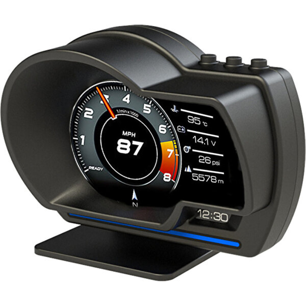 Gahome Araba Hud Ekranı, Obdⅱ + Gps Akıllı Ölçer Yüksek Çözünürlüklü (Yurt Dışından) Oto Video & Navigasyon Cihazları Fiyatı