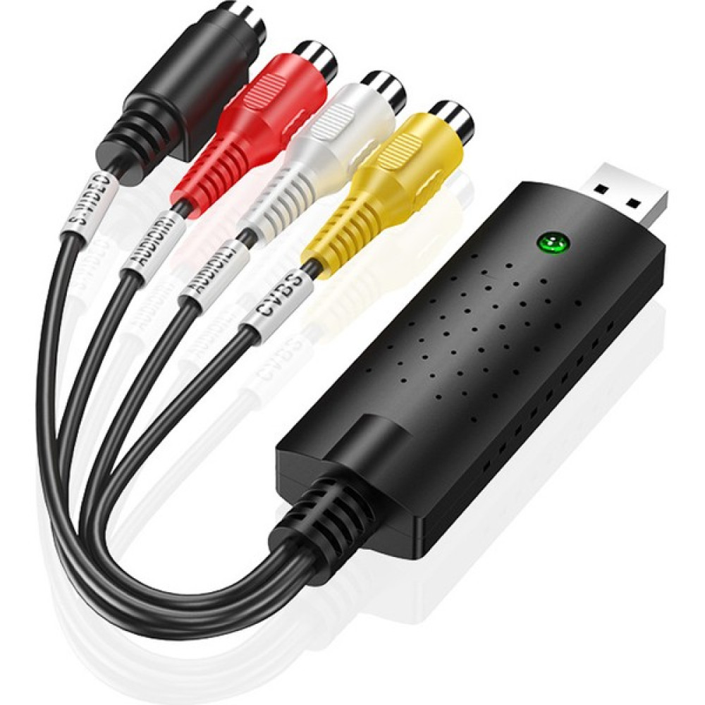 Gahome Vhs Dijital Dönüştürücü USB 2.0 Video Dönüştürücü Ses (Yurt Dışından) Bileşenler Fiyatı
