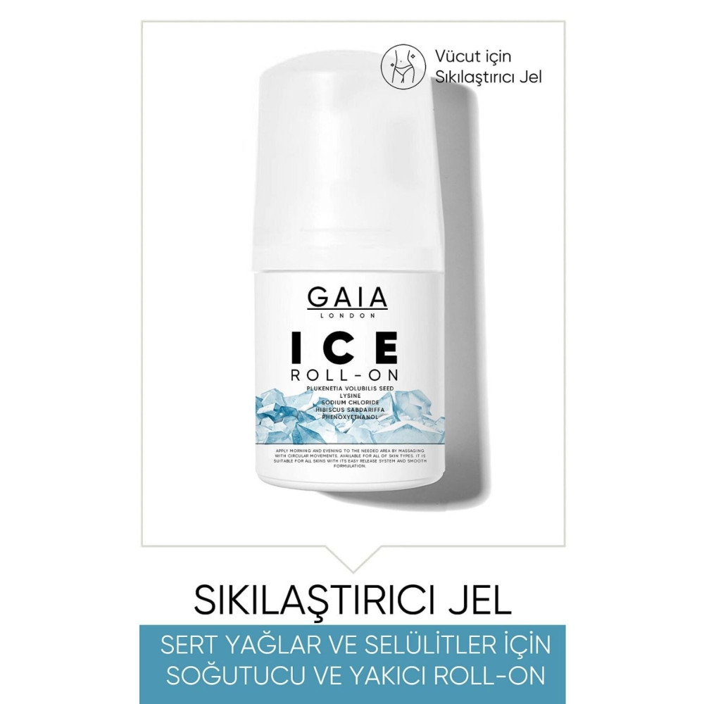 Gaia London Ice Roll-on Sıkılaştırıcı Ve Selülite Karşı Jel 50ml Selülit Önleyici ve Gidericiler Fiyatı