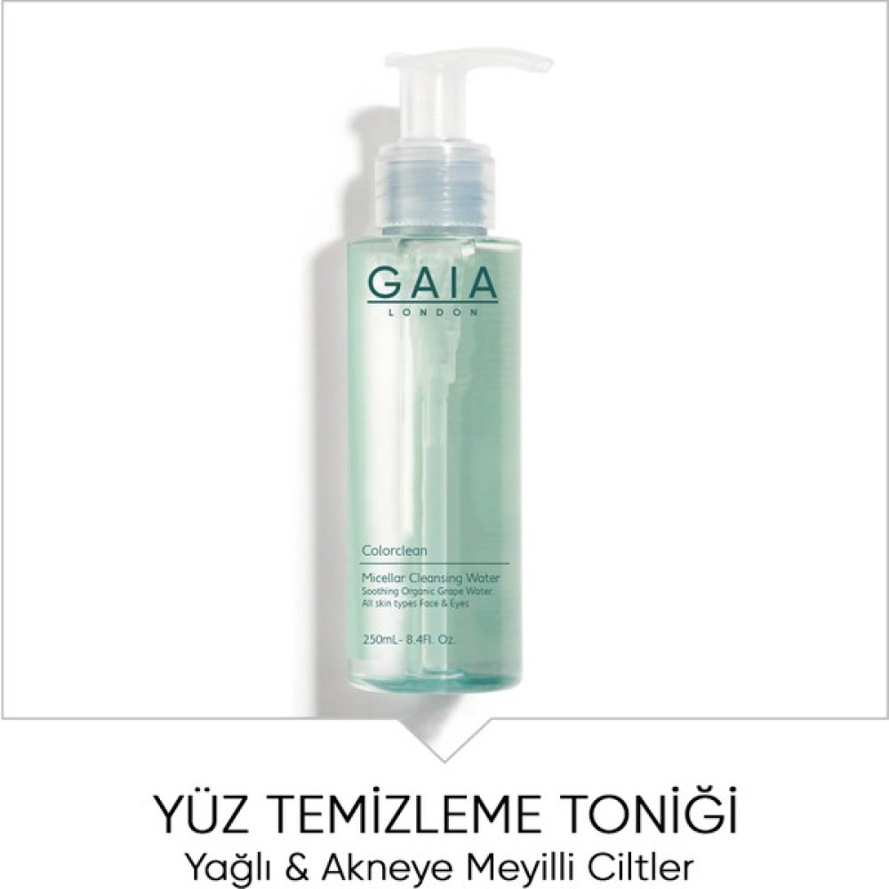 Gaia London Yüz Temizleme Tonik 250 ml Cilt Temizleme ve Peeling Fiyatı