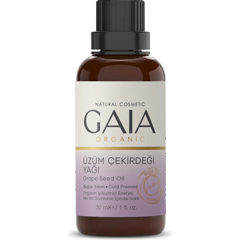 Gaia Organic Üzüm Çekirdeği Yağı 30 ml Diğer Fiyatı