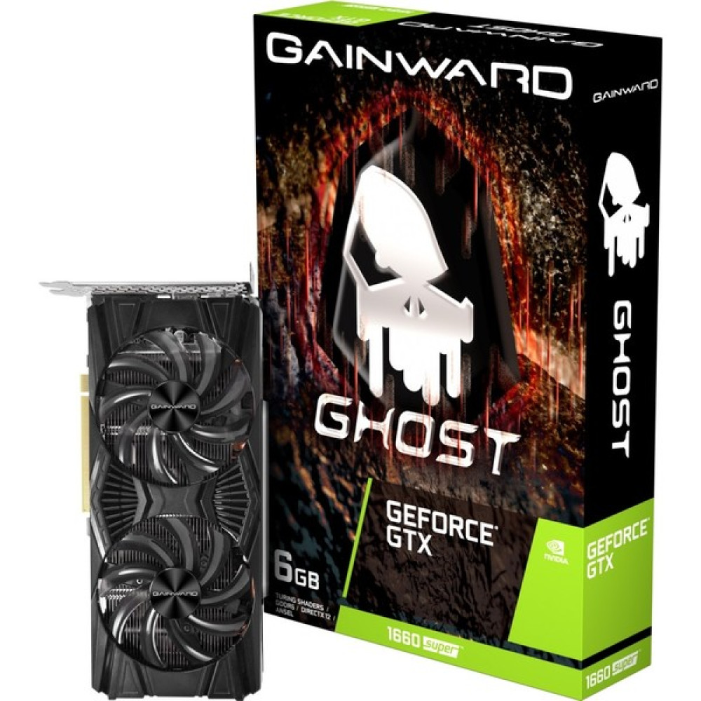 Gainward GTX1660SUPER Ghost 6gb 192BIT Ekran Kartı NE6166S018J9-1160X-1 Ekran Kartları Fiyatı