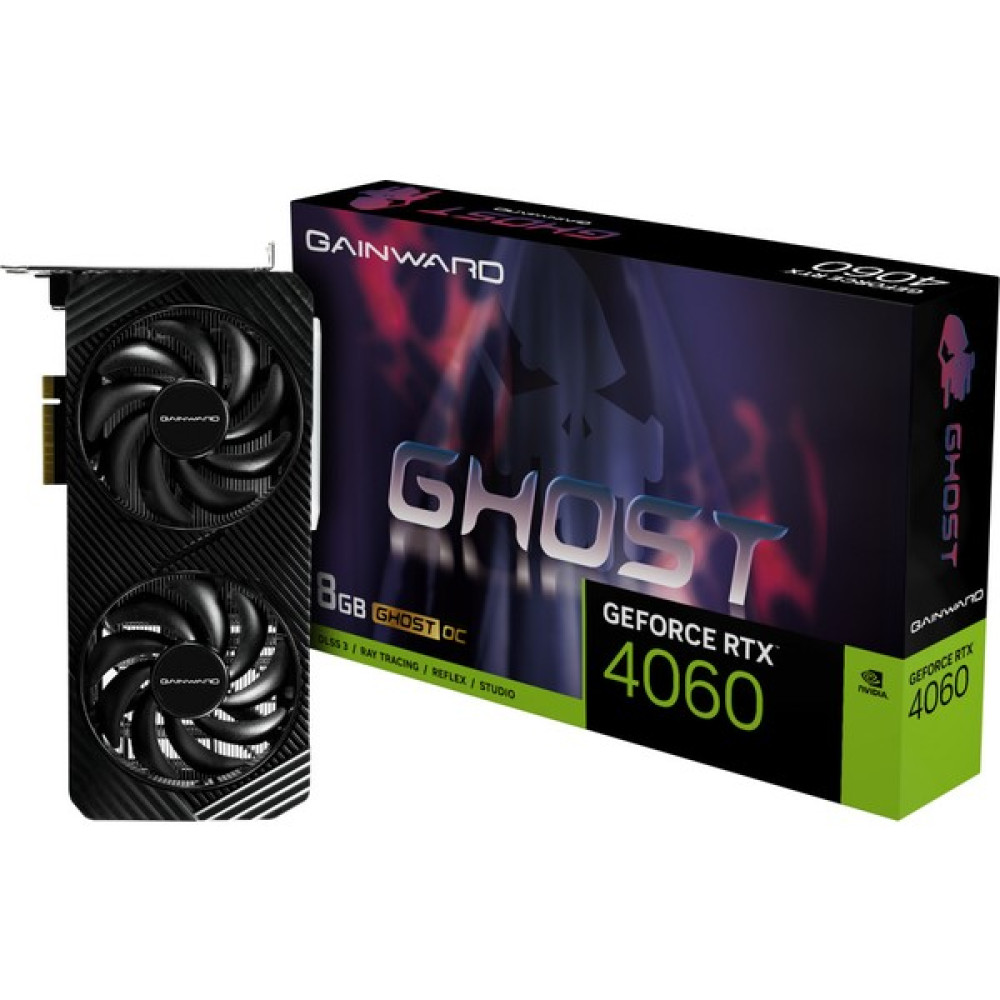 GAINWARD RTX 4060 GHOST OC 8GB GDDR6 128 Bit Nvidia Ekran Kartı Ekran Kartları Fiyatı