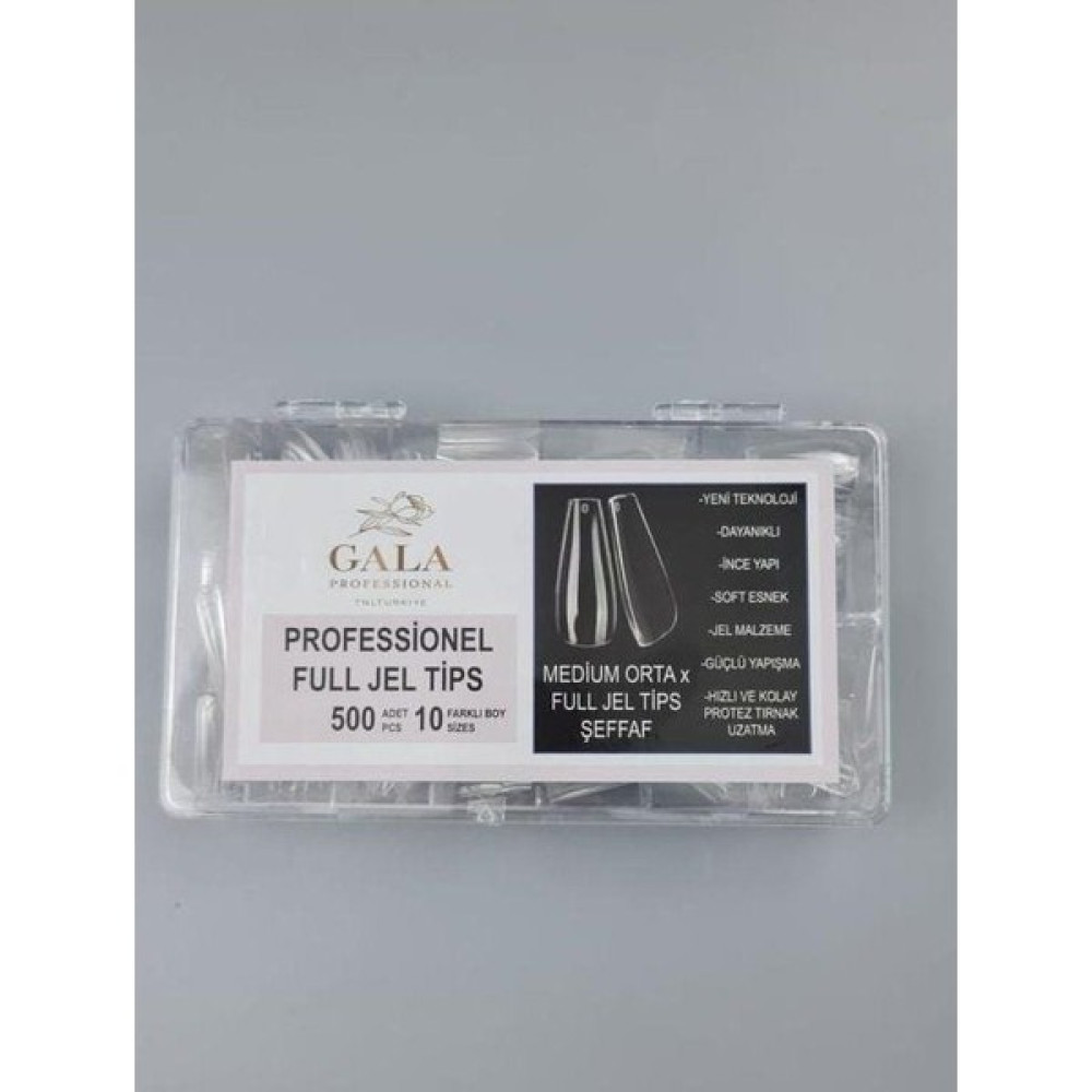 Gala Professi̇onal Gala Soft Jel Tips No:x 500 Adet Tırnak Bakımı Fiyatı