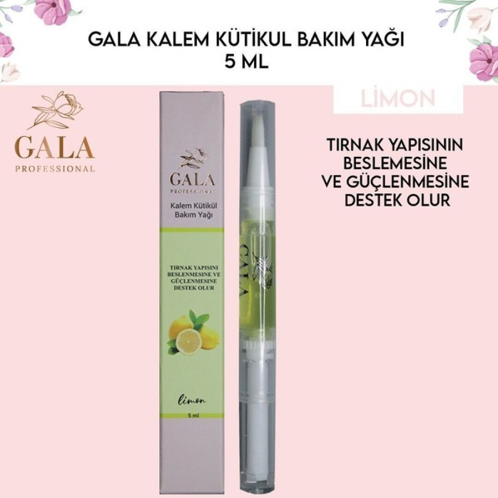 Gala Professi̇onal Gala Tırnak Bakım Yağı 5 ml - Limon Tırnak Bakımı Fiyatı