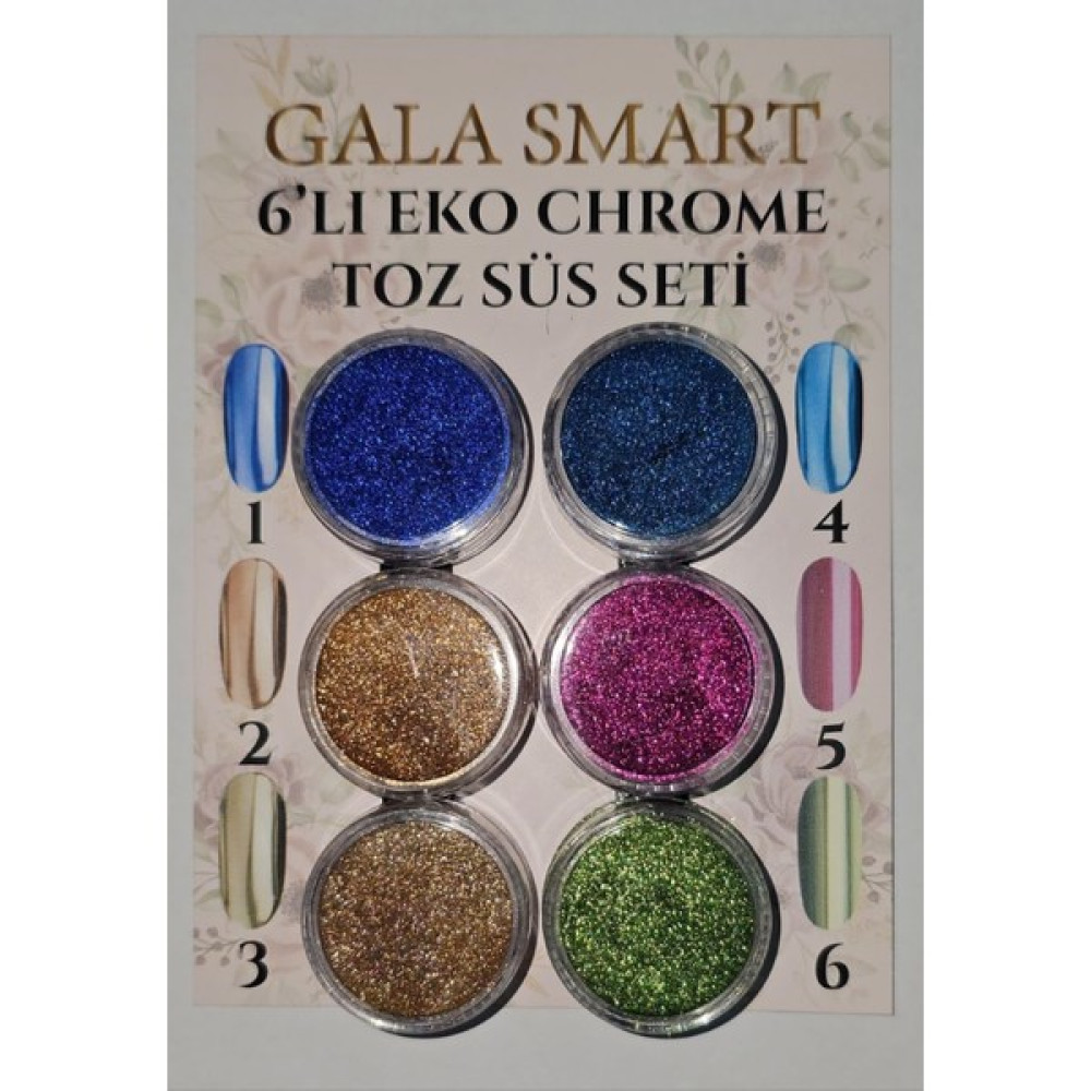 Gala Smart - 6 Lı Krom Toz Eko Paket - 65V Oto Boyaları Fiyatı