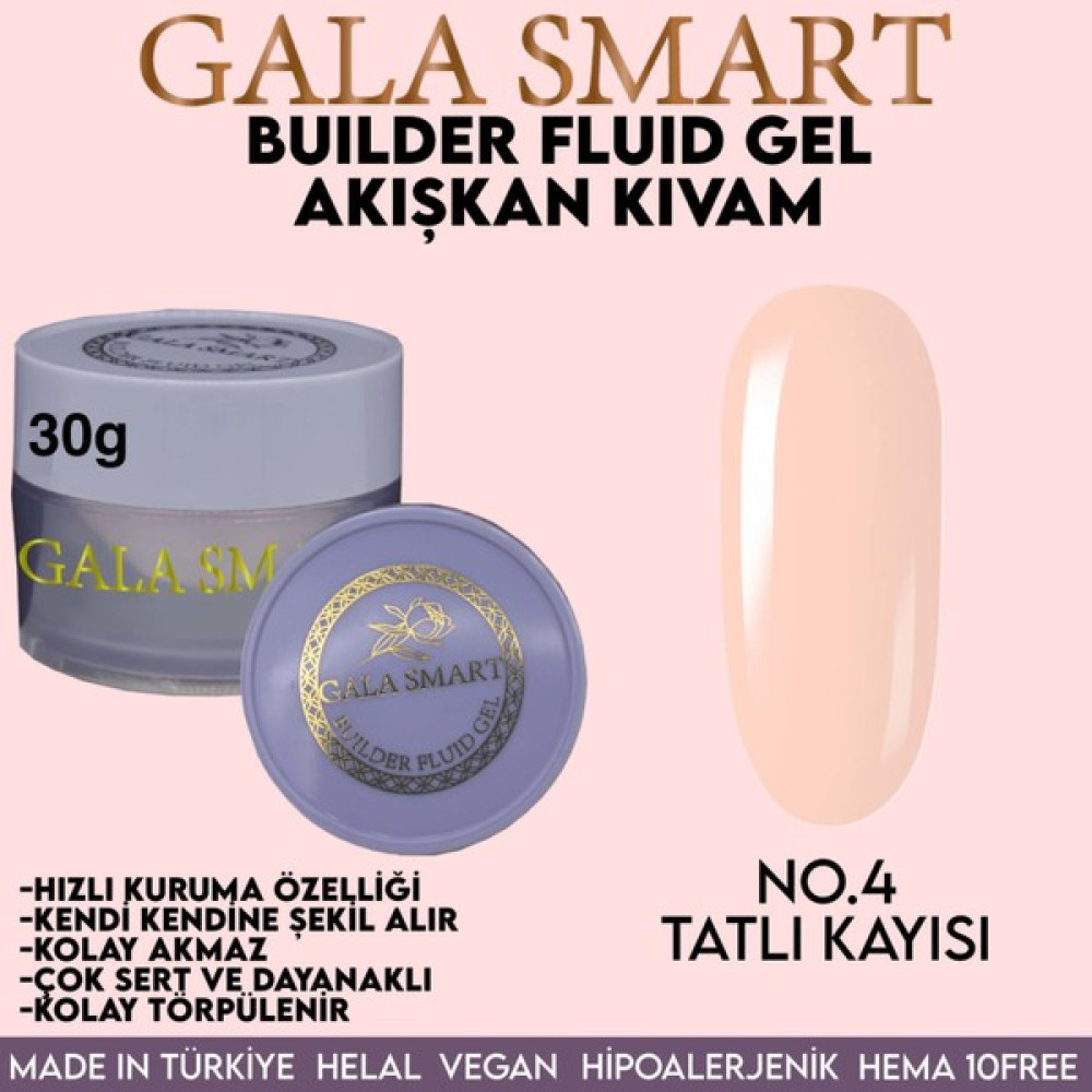 Gala Smart Builder Fluid Akışkan Kıvam Jel 30gr No.04 Oto Boyaları Fiyatı