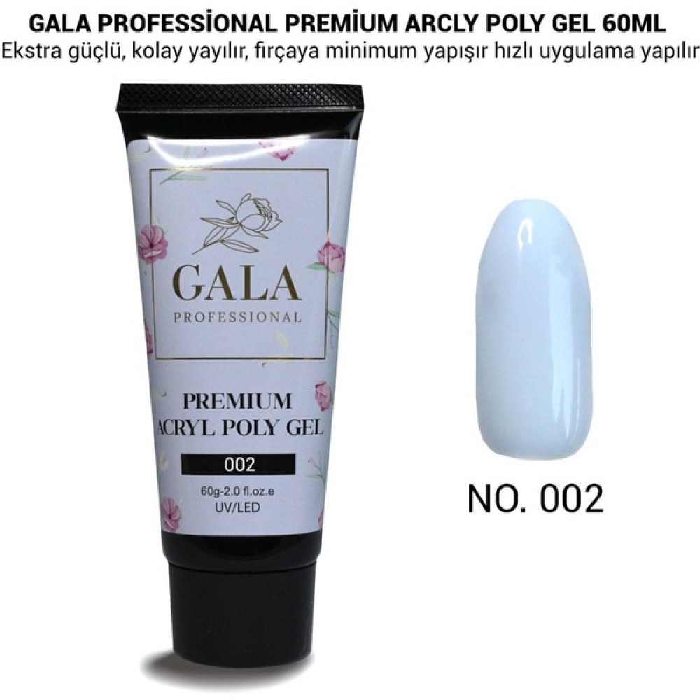 Gala Smart Premium Akrilik Poly Jel 60ml No.02 Oto Boyaları Fiyatı