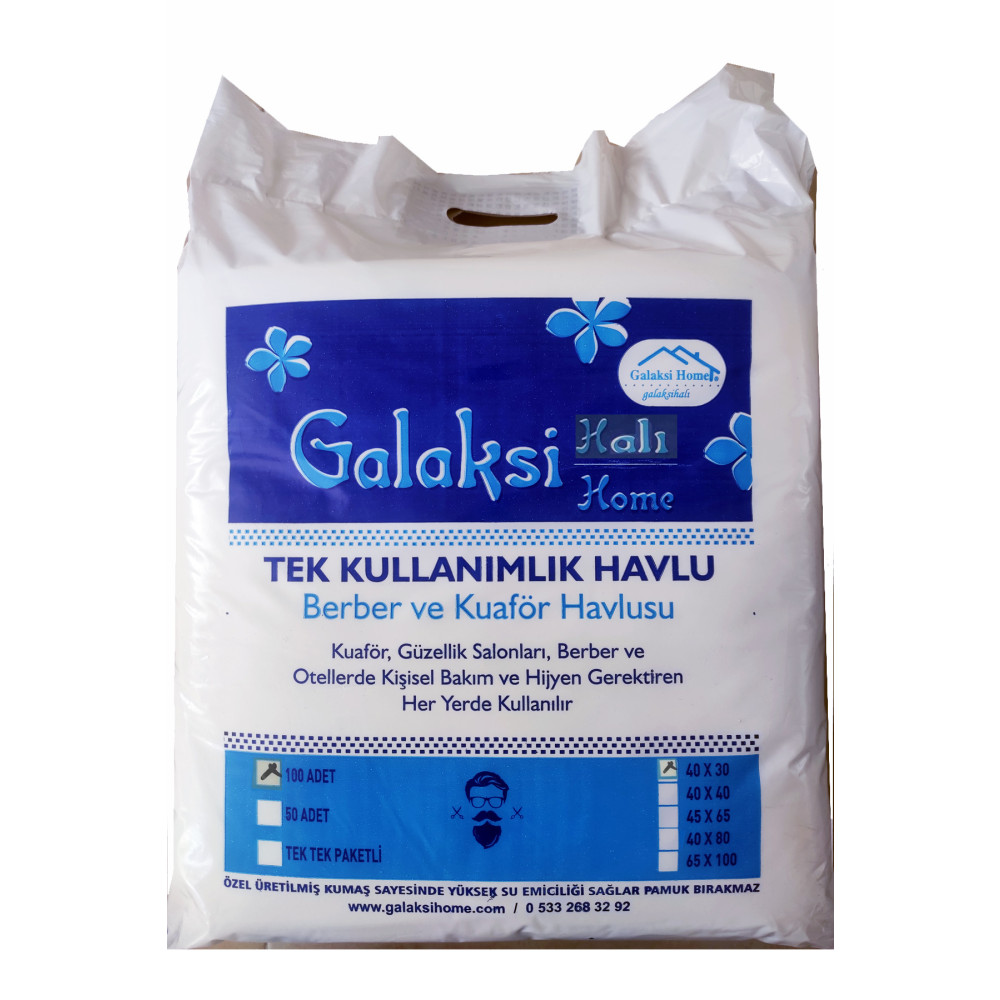 galaksihome Tek Kullanımlık Manikür Havlusu Pedikür Havlusu 40x30 Cm 100 Lü Paket El Ayak Bakımı Kağıt Havlu Fiyatı