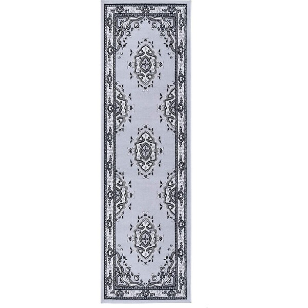 Galaksihome Yazlık Klasik Modern Hesaplı Halı 4m2 ve 6 M2 - 80 x 200 cm - Açık Gri - Gri Salon Halısı Fiyatı
