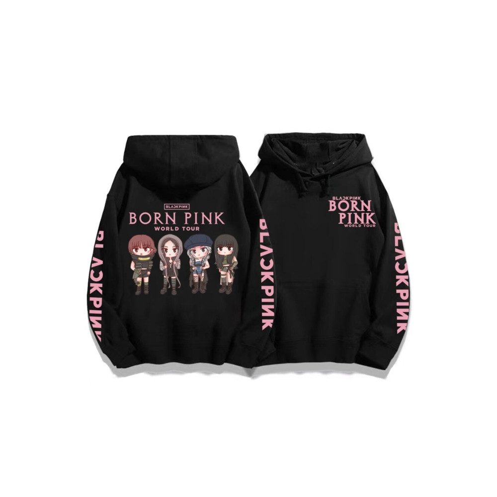 GALASHOP Blackpink Bornpink Lisa Jennie Jisoo Rose Hoodie Mod458 M Beden Bayan Sweatshirt Fiyatı