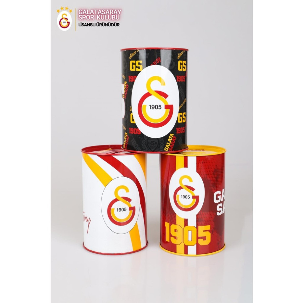 Galatasaray Yeni Sezon Lisanslı Büyük Boy Galatasaray Metal Kumbara - Kırmızı Kumbara Fiyatı