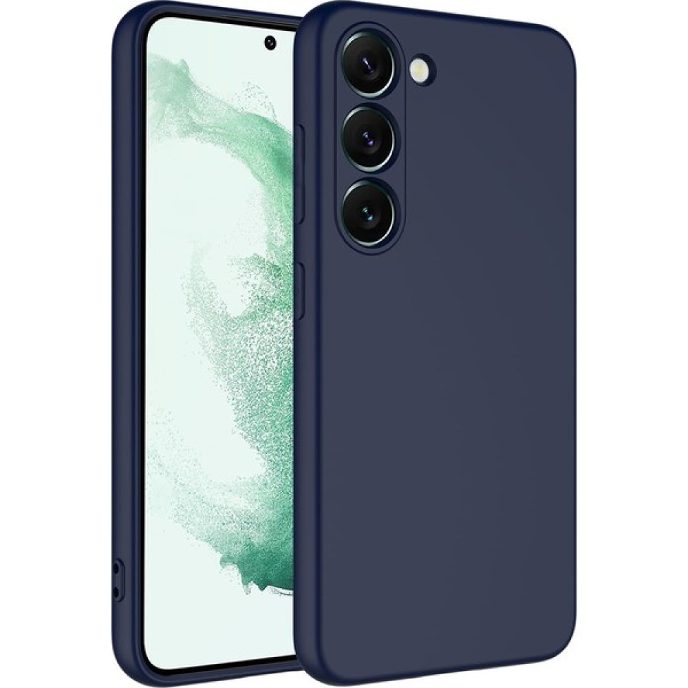 Galaxy S23 Plus Kılıf Zore Mara Lansman Kapak-Lacivert - Lacivert Cep Telefonu Kılıfı Fiyatı