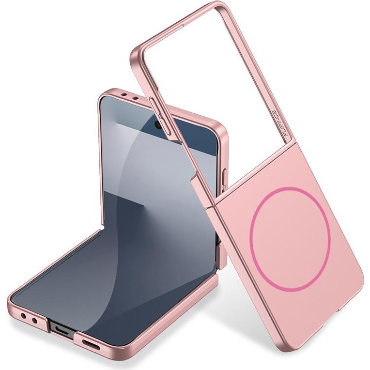 Galaxy Z Flip 7 Uyumlu Magsafe Kılıf Kamera Korumalı Premium Kapak Mat Tasarım Ince Yapılı - Pembe Cep Telefonu Kılıfı Fiyatı