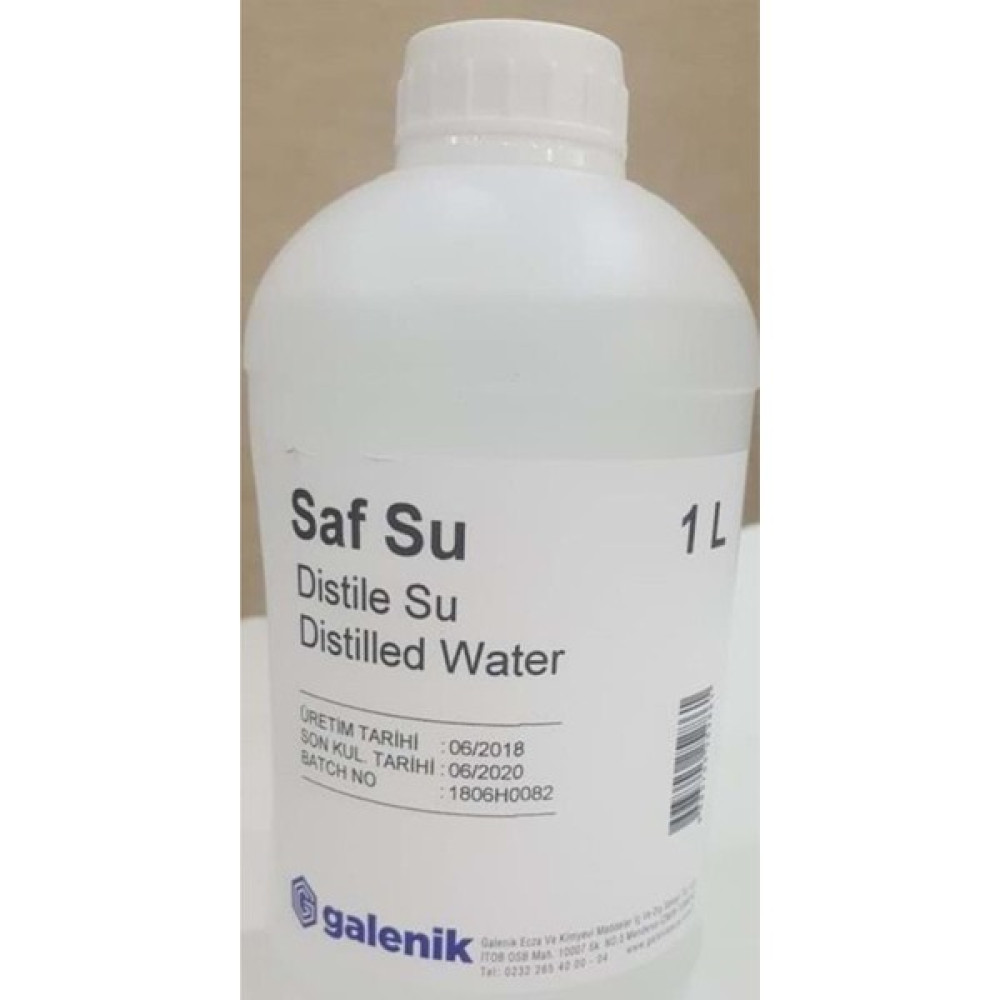 Galenik Distile-Saf Su 1 Lt Parlatıcı ve Temizleyiciler Fiyatı