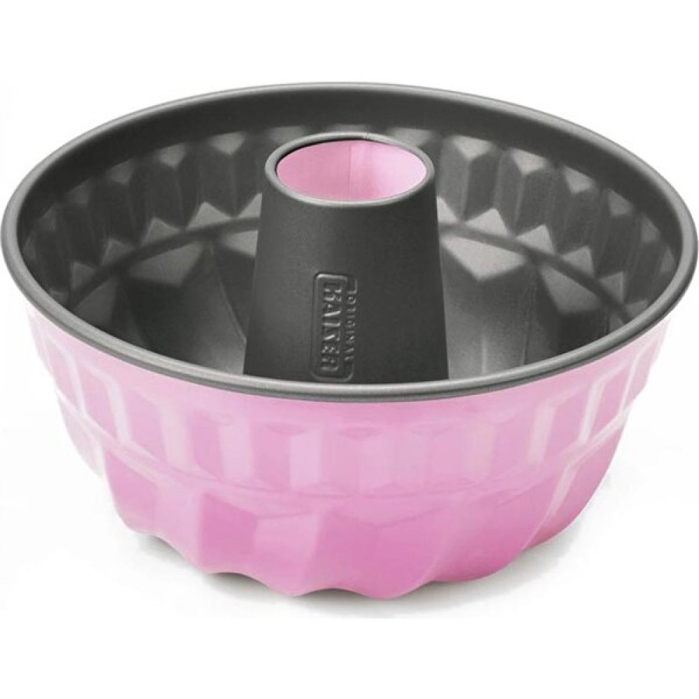 Galeri Kristal Kaıser Colour Borulu Kek Kalıbı Pembe 22 cm Kek Kalıpları Fiyatı