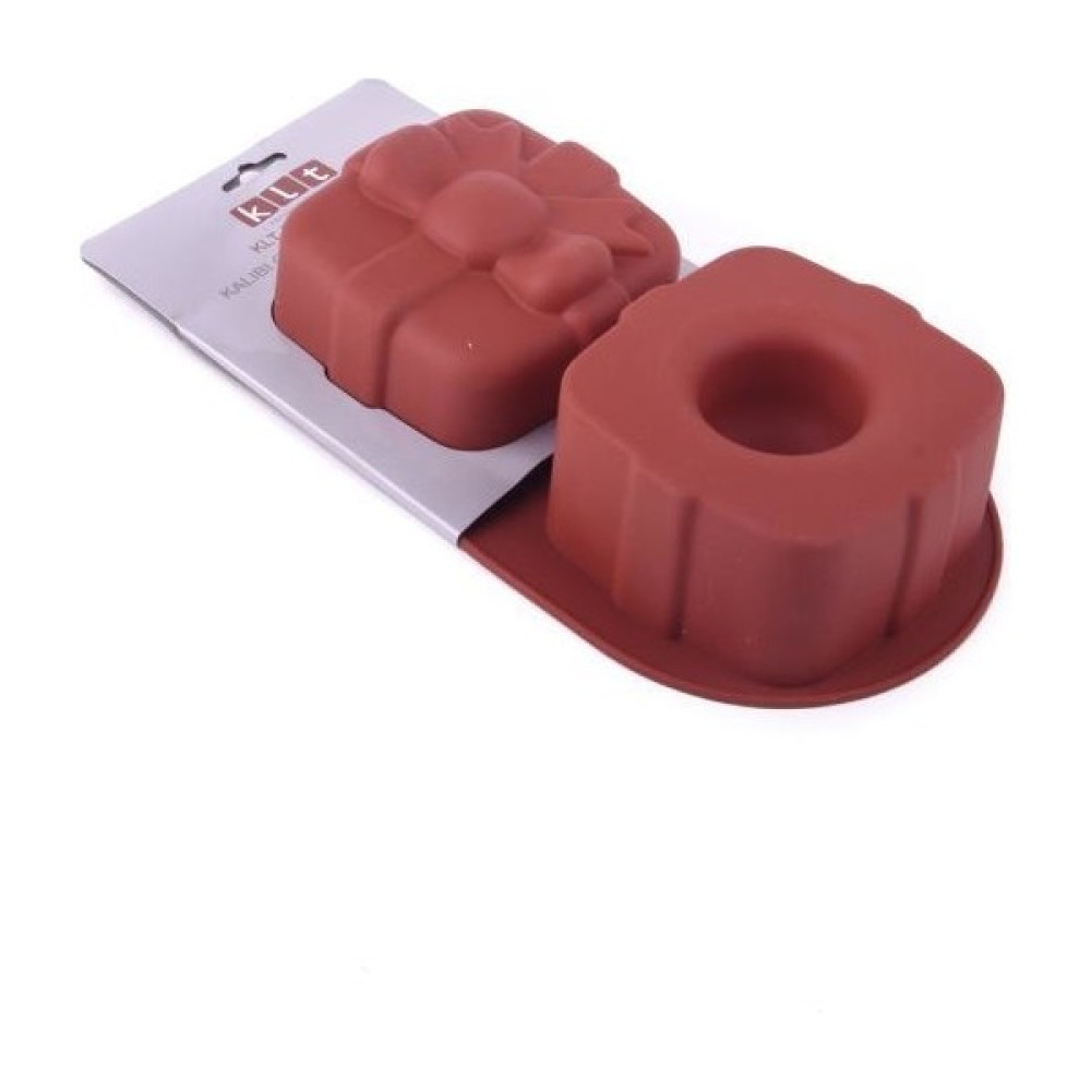 Galeri Kristal Klt Silikon Kek Kalıbı Gıft Kırmızı 27*15*6 cm Kek Kalıpları Fiyatı
