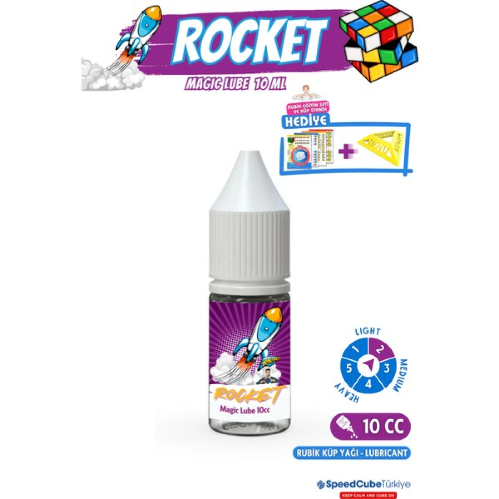Galery Wood Rocket Magic Lube Profesyonel Rubik Küp Yağı - Rubik Küp Lube - Zeka Küpü Yağı Lube Lubricant Yağlayıcı 10 ml Oyun & Hobi Fiyatı