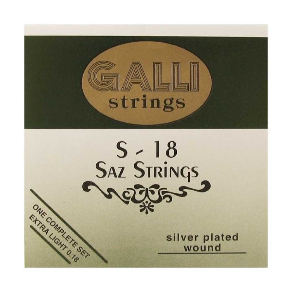 Galli S18 Bağlama Teli 0.18 Kısa Sap Saz Için S-18 Müzik Aleti Aksesuarları Fiyatı